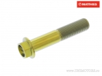 Βίδα καπάκι εξαγώνια Pro Bolt M12 x 1.25 x 60 mm τιτάνιο χρυσό - JM