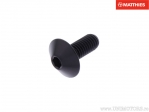 Βίδα καπάκι καμπάνας Pro Bolt M5 x 0.80 x 10 mm τιτάνιο μαύρο - JM
