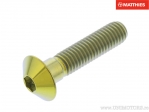 Βίδα καπάκι καμπάνας Pro Bolt M8 x 1.25 x 35 mm τιτάνιο χρυσό - JM