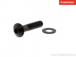 Βίδα καπάκι καπάκι Pro Bolt M8 x 1.25 x 40 χιλιοστά ανοξείδωτο ατσάλι A4 μαύρο - JM