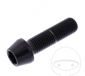 Βίδα καπάκι κυκλική κωνική Pro Bolt M10 x 1.25 x 35 mm ανοξείδωτο χάλυβα A4 μαύρο - 