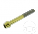 Βίδα καπάκι κυκλική κωνική Pro Bolt M10 x 1.50 x 70 mm από ανοξείδωτο ατσάλι A4 χρυ