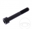 Βίδα καπάκι κυκλική Pro Bolt M10 x 1.25 x 60 mm ανοξείδωτο ατσάλι A4 μαύρο - JM