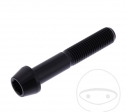 Βίδα καπάκι κωνική Pro Bolt M10 x 1.25 x 55 mm ανοξείδωτο ατσάλι A4 μαύρο - JM