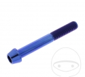 Βίδα καπάκι κωνική Pro Bolt M10 x 1.25 x 75 mm ανοξείδωτο ατσάλι A4 μπλε - JM