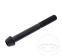 Βίδα καπάκι κωνική Pro Bolt M10 x 1.25 x 80 mm ανοξείδωτο ατσάλι A4 μαύρο - JM