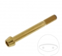 Βίδα καπάκι κωνική Pro Bolt M10 x 1.25 x 85 mm ανοξείδωτο ατσάλι A4 χρυσό - JM