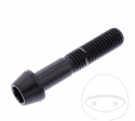 Βίδα καπάκι κωνική Pro Bolt M10 x 1.50 x 50 mm ανοξείδωτο ατσάλι A4 μαύρο - JM
