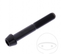 Βίδα καπάκι κωνική Pro Bolt M10 x 1.50 x 65 χιλ. ανοξείδωτο ατσάλι A4 μαύρο - JM