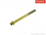 Βίδα καπάκι κωνική Pro Bolt M8 x 1.25 x 80 χιλ. τιτάνιο χρυσό - JM