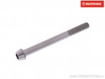 Βίδα καπάκι κωνική Pro Bolt M8 x 1.25 x 85 mm τιτάνιο ασημί - JM