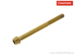Βίδα καπάκι στρογγυλή κωνική Pro Bolt M6 x 1.00 x 65 mm ανοξείδωτο ατσάλι A4 χρυσα