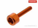 Βίδα καπάκι στρογγυλό Pro Bolt M4 x 0.70 x 20 χιλ. αλουμινίου πορτοκαλί - JM