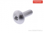 Βίδα καπάκι Pro Bolt M5 x 0,80 x 16 mm αλουμινίου ασημί - JM