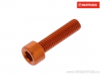 Βίδα καπάκι Pro Bolt M5 x 0.80 x 20 χιλ. αλουμινίου πορτοκαλί - JM