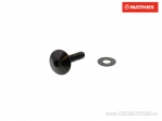 Βίδα καπάκι Pro Bolt M5 x 0.80 x 25 mm ανοξείδωτο χάλυβα A4 μαύρο - JM
