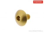 Βίδα καπάκι Pro Bolt M6 x 1.00 x 10 mm αλουμινίου χρυσό - JM