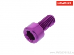 Βίδα καπάκι Pro Bolt M6 x 1.00 x 12 mm αλουμινίου μωβ - JM