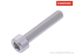 Βίδα καπάκι Pro Bolt M6 x 1.00 x 30 χιλ. αλουμινίου ασημί - JM