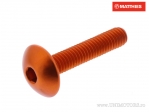 Βίδα καπάκι Pro Bolt M6 x 1.00 x 30 mm αλουμινίου πορτοκαλί - JM