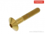 Βίδα καπάκι Pro Bolt M6 x 1.00 x 35 χιλ. ανοξείδωτο ατσάλι A4 χρυσό - JM