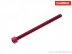 Βίδα καπάκι Pro Bolt M6 x 1.00 x 80 mm αλουμίνιο κόκκινο - JM
