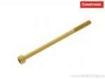 Βίδα καπάκι Pro Bolt M6 x 1.00 x 95 mm χρυσό αλουμίνιο - JM