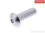 Βίδα καπάκι Pro Bolt M8 x 1.25 x 25 χιλ. αλουμίνιο ασημί - JM
