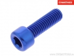 Βίδα καπάκι Pro Bolt M8 x 1.25 x 25 mm αλουμινίου μπλε - JM