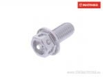 Βίδα κεφαλής εξάγωνου Pro Bolt M5 x 0.80 x 10 χιλ. αλουμινίου, ασημί - JM
