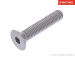 Βίδα κεφαλής εξάγωνου Pro Bolt M8 x 1.25 x 40 mm αλουμινίου ασημί - JM