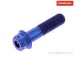 Βίδα με εξάγωνο καπάκι Pro Bolt M10 x 1.25 x 40 mm, τιτάνιο Racing μπλε - JM