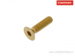 Βίδα με εσωτερικό έξιγωνο κεφάλι Pro Bolt M4 x 0,70 x 15 χιλιοστά αλουμινίου σε 