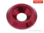 Βίδα με καπάκι M8 8.00 x 25.00 x 5.00 χιλ. αλουμίνιο κόκκινο - JM