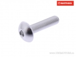 Βίδα με καπάκι Pro Bolt M5 x 0.80 x 20 χιλ. αλουμινίου ασημί - JM