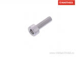 Βίδα με στρογγυλό καπάκι Pro Bolt M3 x 0,50 x 10 mm αλουμινίου ασημί - JM