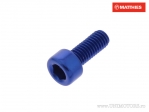 Βίδα με στρογγυλό καπάκι Pro Bolt M5 x 0.80 x 12 χιλιοστά αλουμινίου μπλε - JM