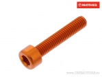 Βίδα με στρογγυλό καπάκι Pro Bolt M5 x 0.80 x 25 mm αλουμινίου πορτοκαλί - JM