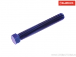 Βίδα ρύθμισης τάσης αλυσίδας Pro Bolt M8 x 1.25 x 55 mm τιτάνιο μπλε - JM