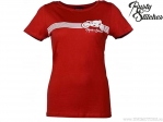 Γυναικείο καθημερινό μπλουζάκι Rusty Stitches #202 (Ρίγα) Καφέ (καφέ)