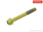 Διπλός παξιμάδι με εξάγωνη κεφαλή Pro Bolt M8 x 1,25 x 55 χιλιοστά τιτάνιο Racing χ