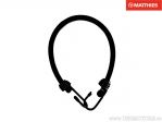 Ελαστική ζώνη 0,5 m x 10 mm μαύρη - JM