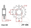 Εμπρόσθιος πίνακας JTF1295.13 (βήμα 520) - Honda CBR 600 F - JM