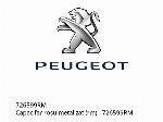 Κάλυμμα προβολέα μεταλλικό κόκκινο (RM) - 726599RM - Peugeot