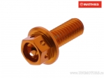 Καπάκι εξάγωνου βίδας Pro Bolt M6 x 1.00 x 15 mm αλουμινίου Racing πορτοκαλί - JM