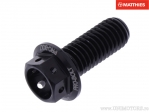 Καπάκι εξάγωνου βίδας Pro Bolt M8 x 1.25 x 20 χιλιοστά αλουμινίου μαύρο αγώνων -