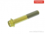 Καπάκι εξάγωνου βιδώματος Pro Bolt M10 x 1.25 x 55 χιλ. τιτάνιο αγώνων χρυσό - JM