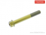 Καπάκι εξαγώνου βίδας Pro Bolt M10 x 1.25 x 70 mm τιτάνιο Racing χρυσό - JM