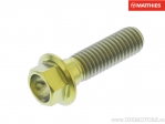 Καπάκι εξαγώνου βίδας Pro Bolt M8 x 1.25 x 28 mm τιτάνιο χρυσό - JM