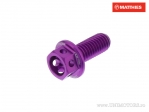 Καπάκι εξαγώνου Pro Bolt M5 x 0.80 x 12 mm αλουμινίου Racing μωβ - JM